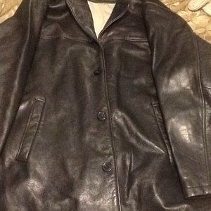 Dockers men's leather jacket